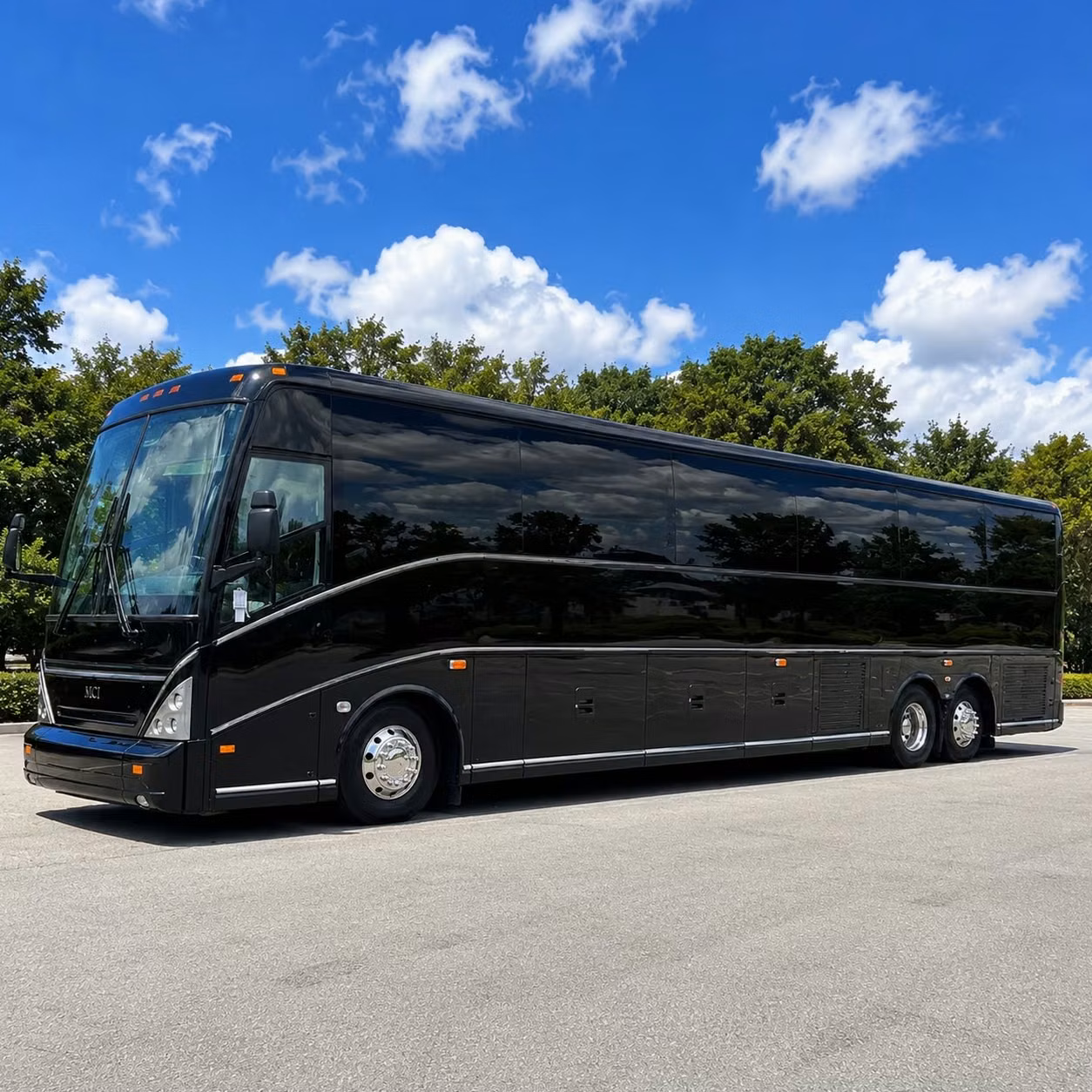 56 passenger charter bus