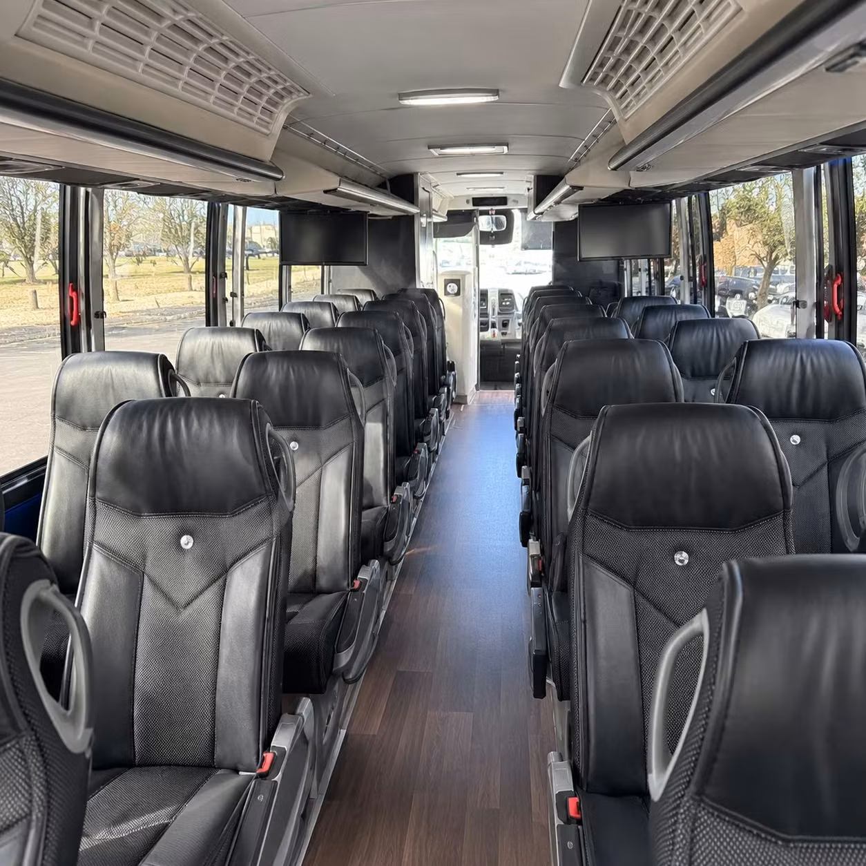 lynchburg 56 passenger charter bus rental