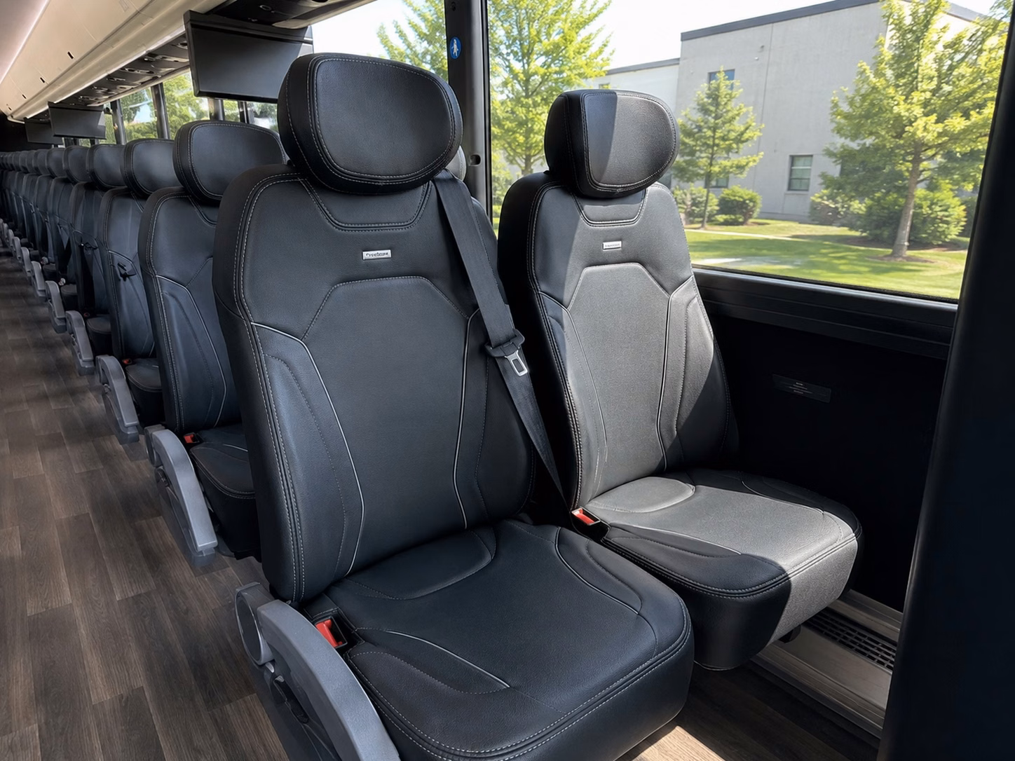 lynchburg charter bus interior