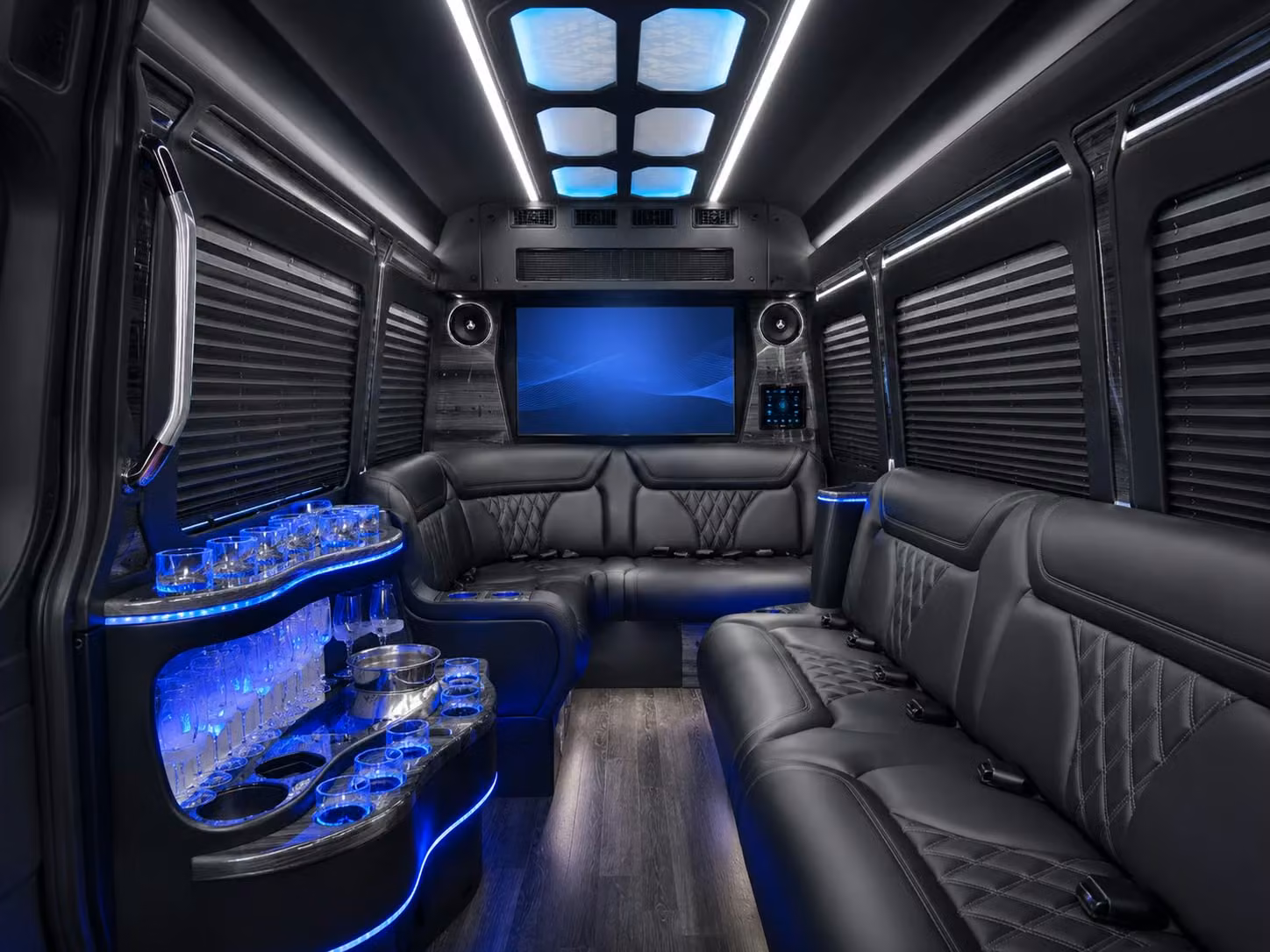 sprinter limousine inside