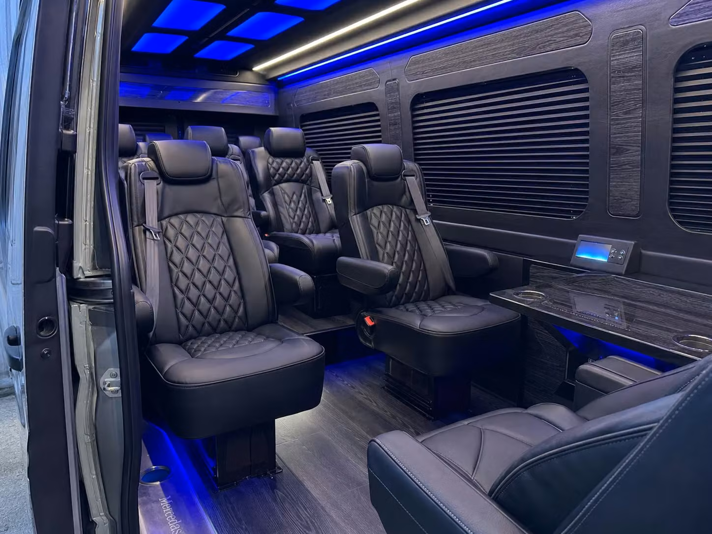 sprinter van transportation for groups and events across lynchburg